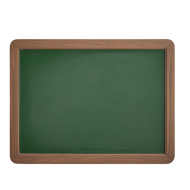 Blank Green Chalkboard with Wooden Frame PNG Cutout for Education and ...
